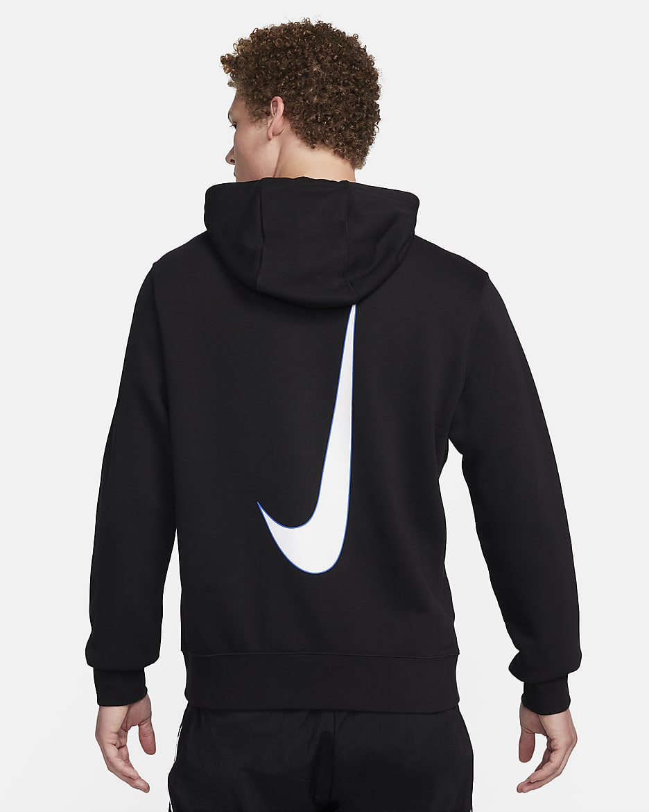 Nike Club Men's Pullover French Terry Soccer Hoodie